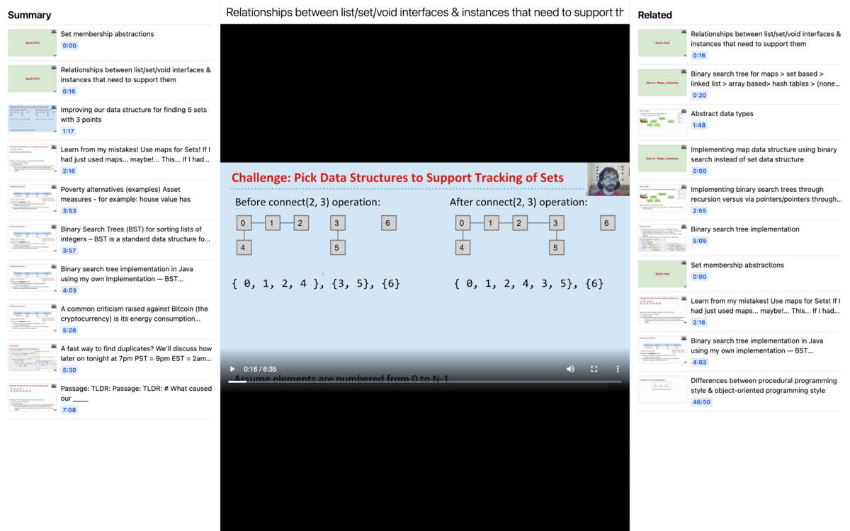 Autochapter project screenshot